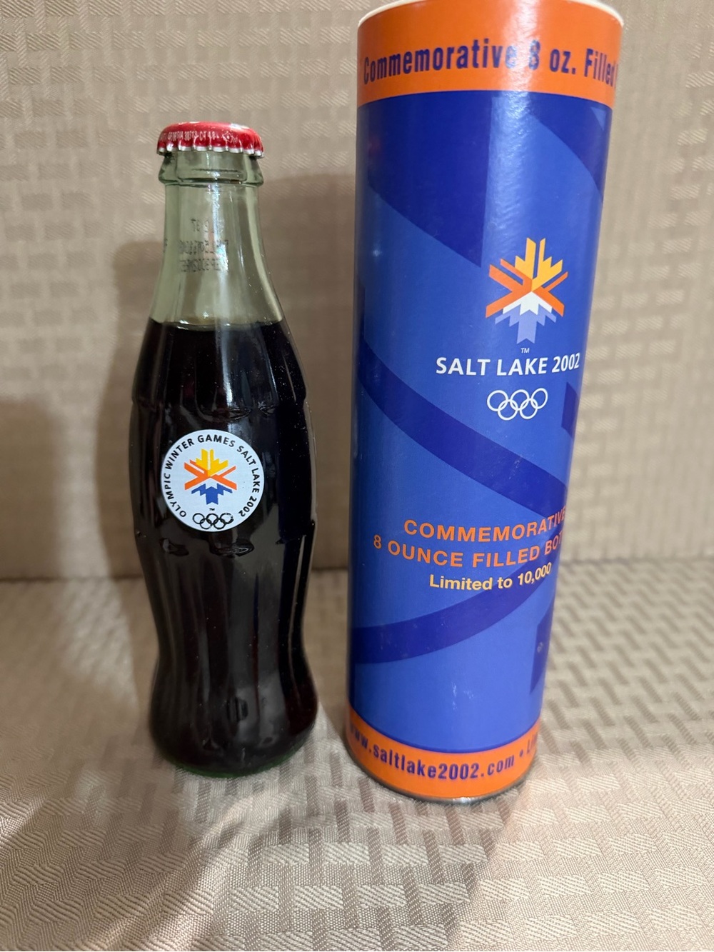 2002 Commemorative Olympics Coca Cola